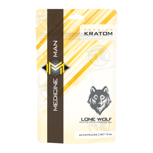 Medicine Man Lone Wolf Maeng Da Kratom (25ct)