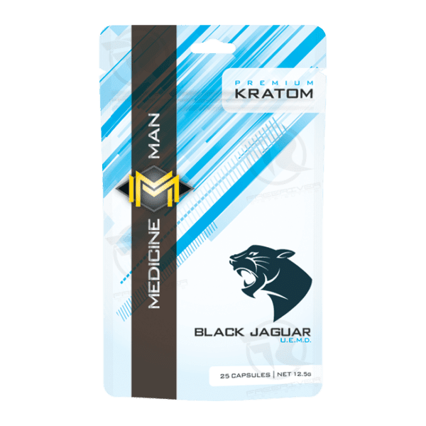 Medicine Man Black Jaguar Ultra Enhanced Kratom 30X Extract (25ct)