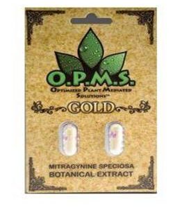 Buy OPMS Gold Kratom Extract Capsules (2 caps)