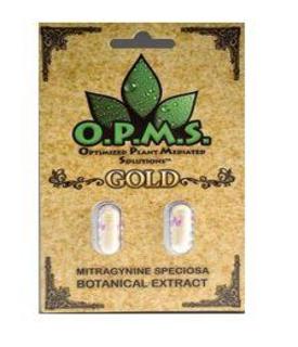 Buy OPMS Gold Kratom Extract Capsules (2 caps)